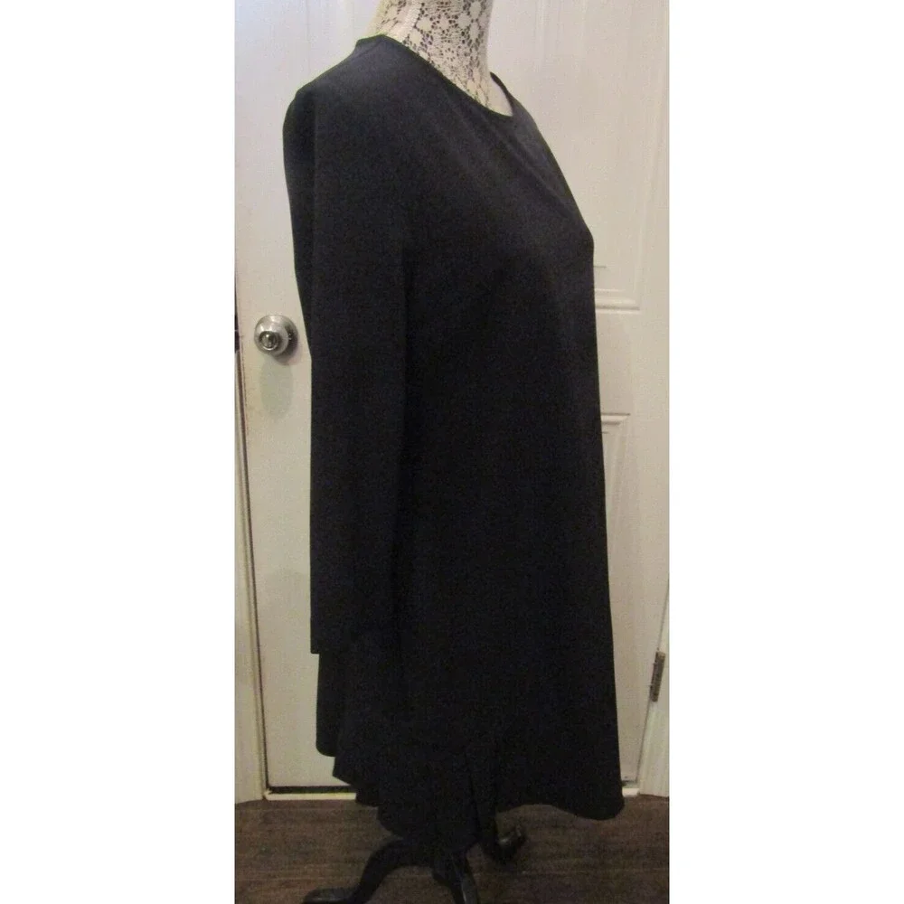 Estelle and Finn Dress NWT Black Pleated Bottom Retail $274 Womens Size 12